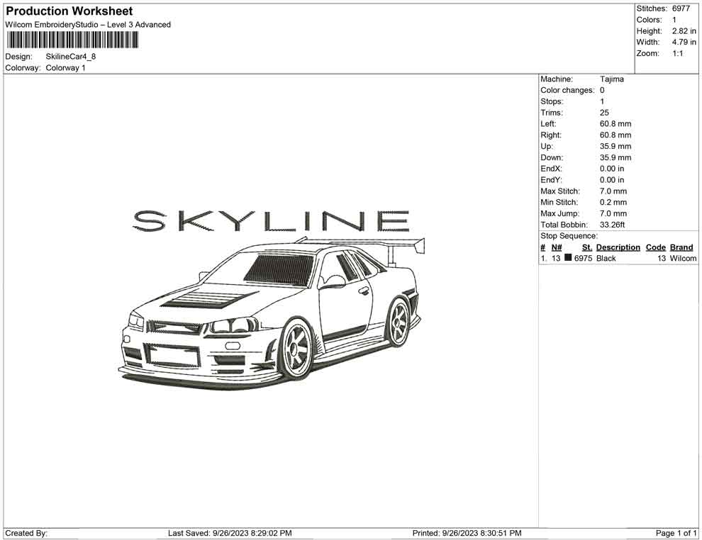 Skyline Car