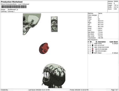 Skull Monster