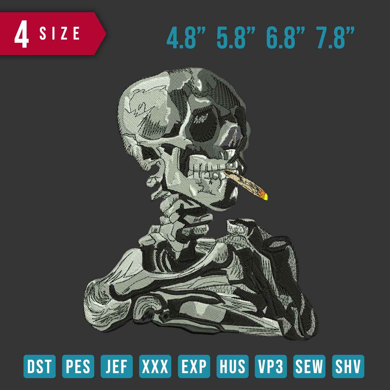 Skull smoke