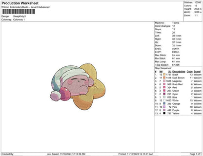 Sleep Kirby