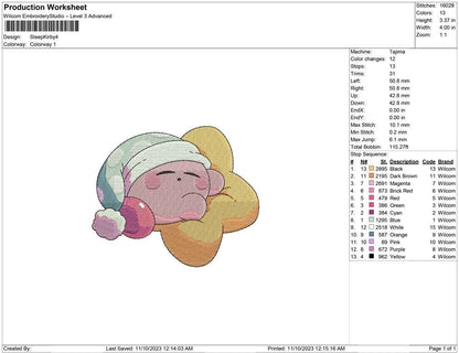 Sleep Kirby