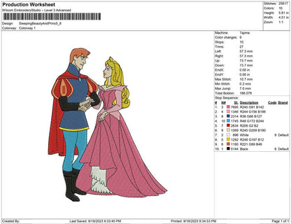 Sleeping Beauty and princ