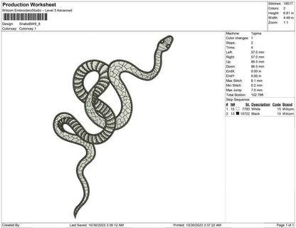 Snake BW