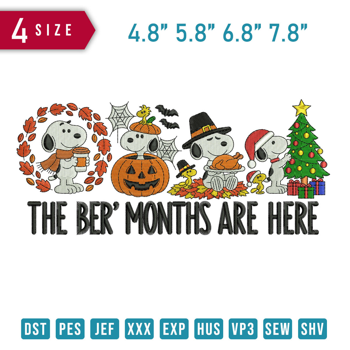 Snoopy Ber Months