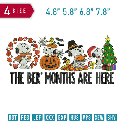 Snoopy Ber Months