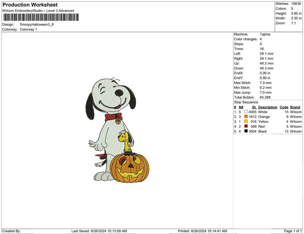 Snoopy Halloween