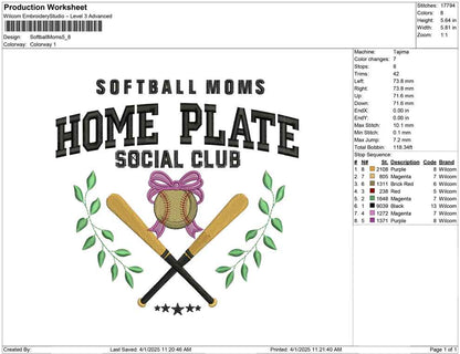 Softball Moms