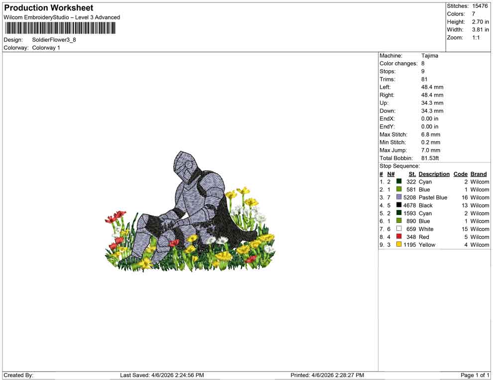 Soldier Flower
