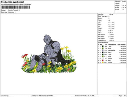 Soldier Flower