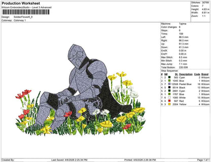 Soldier Flower