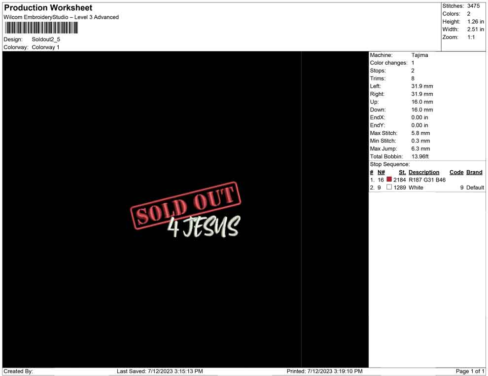 Sold out jesus