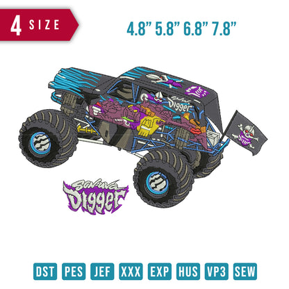 Son Uva Digger Car Toy