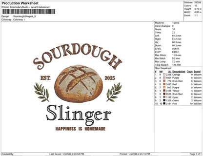 Sourdough Slinger