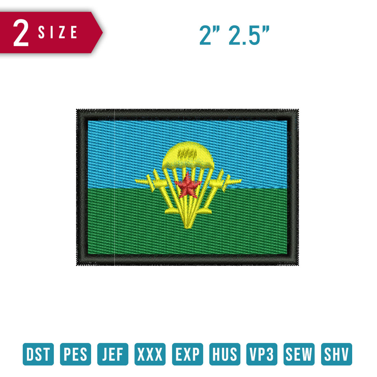 Soviet VDV Flag Patch
