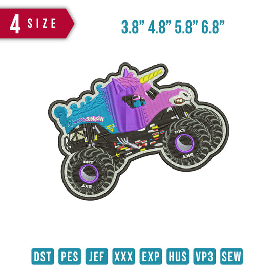 Sparkle Smash Car Patch
