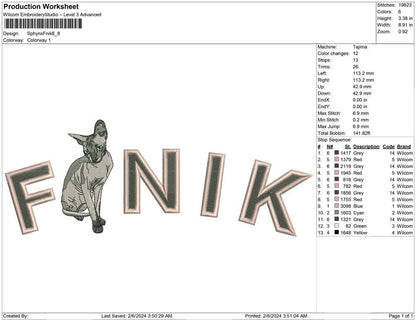 Sphynx Fnik