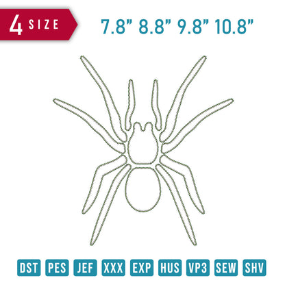 Spider Big Applique