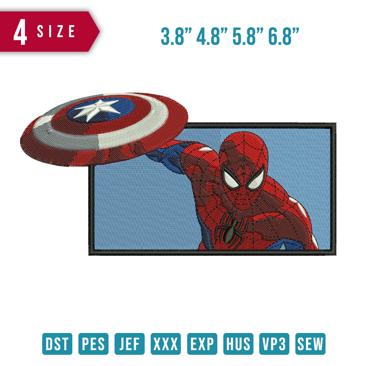Spiderman Captain America