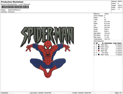 Spiderman Pose