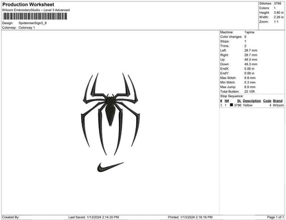 Spiderman Sign