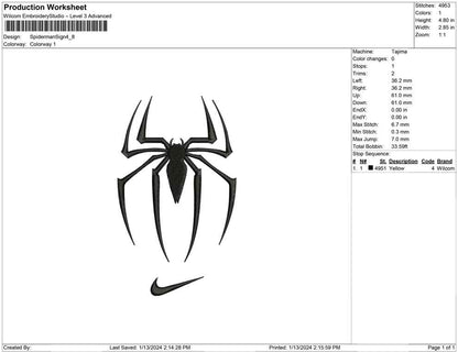 Spiderman Sign