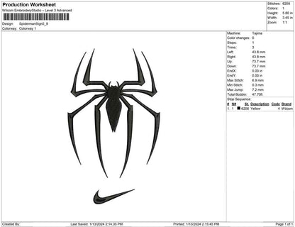 Spiderman Sign