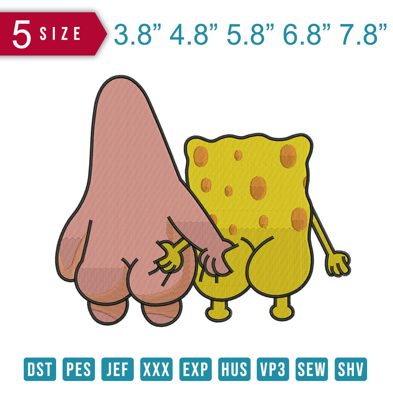 Spongebob Patrick Grabbing Butt