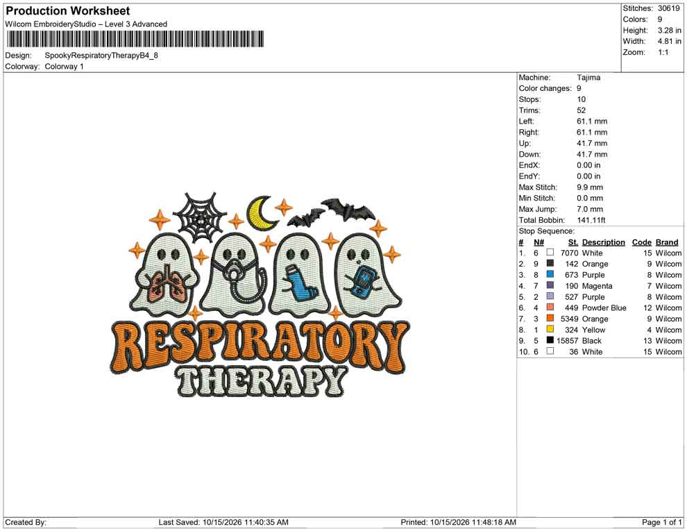 Spooky Respiratory Therapy B
