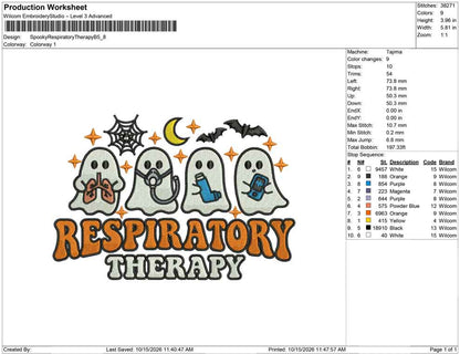 Spooky Respiratory Therapy B