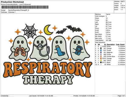 Spooky Respiratory Therapy B