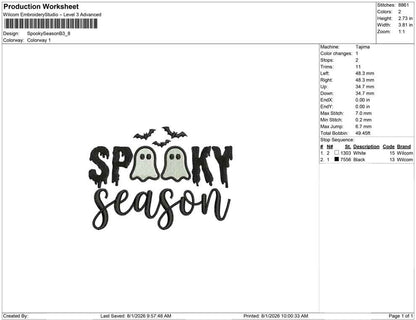 Spooky Season B