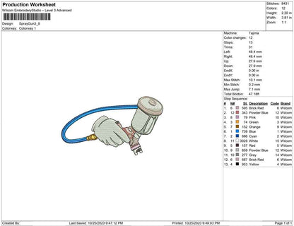 Spray gun