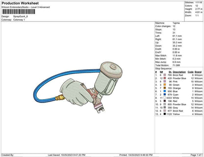 Spray gun