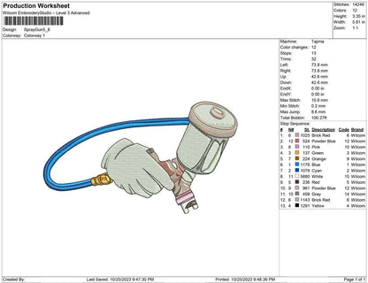Spray gun