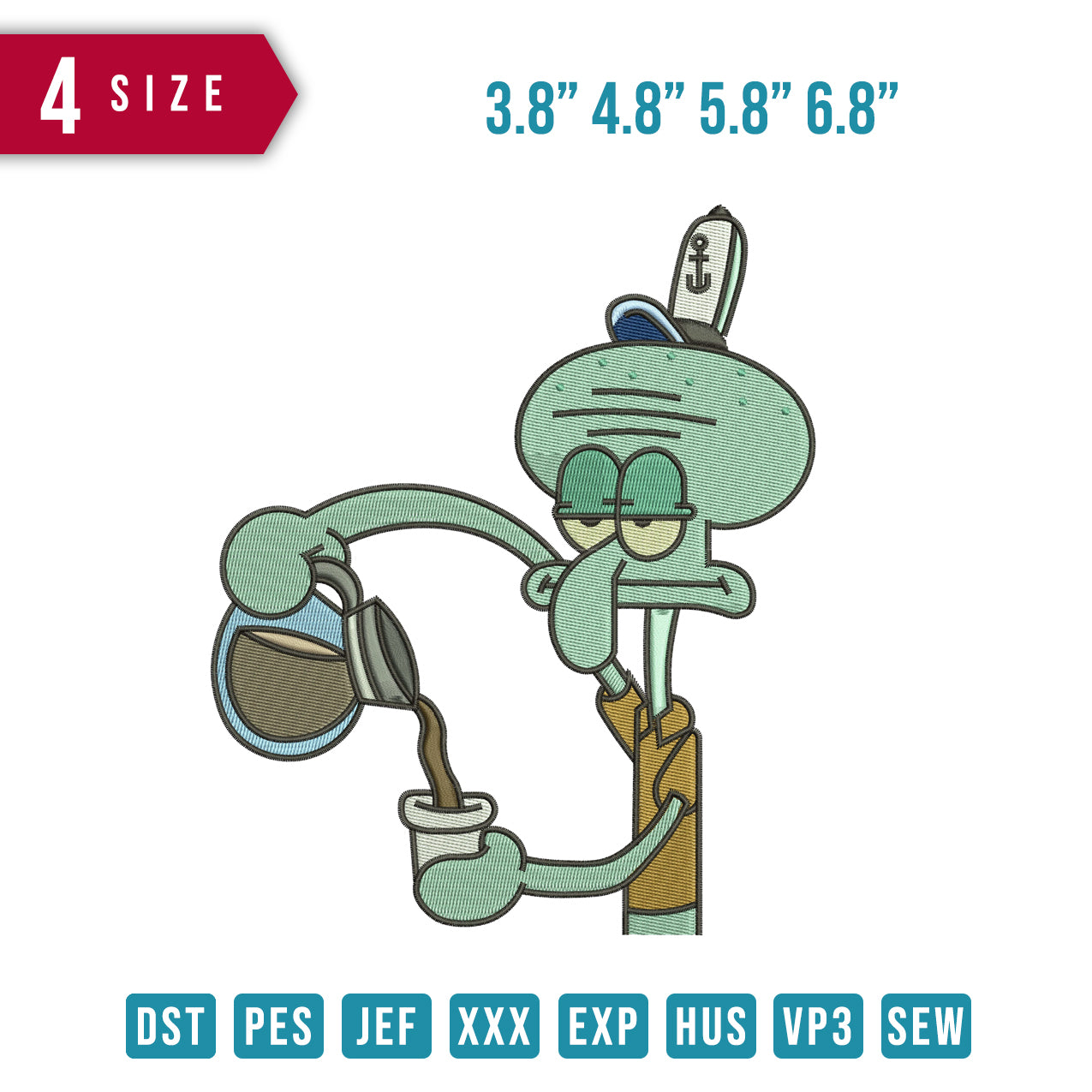 Squidward Drinking – Embrobuy