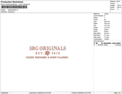 Srg Originals