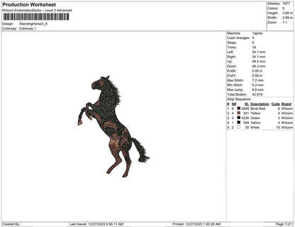 Standing Horse