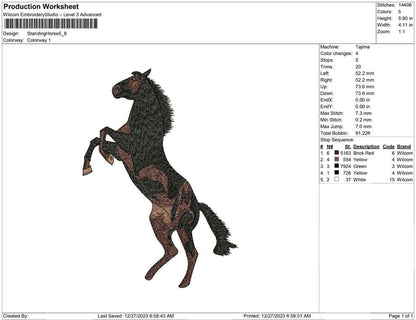 Standing Horse