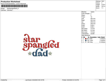 Star Spangled Dad