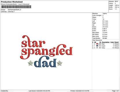 Star Spangled Dad