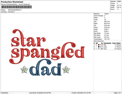 Star Spangled Dad