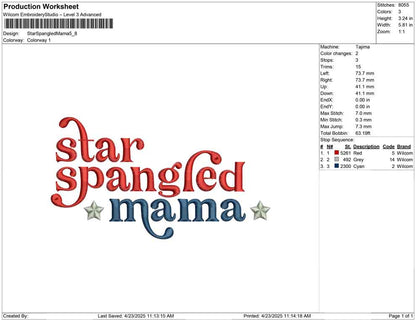 Star Spangled Mama