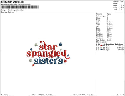 Star Spangled Sisters