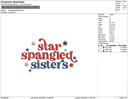 Star Spangled Sisters