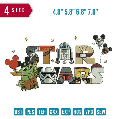Starwars baby yoda mickey