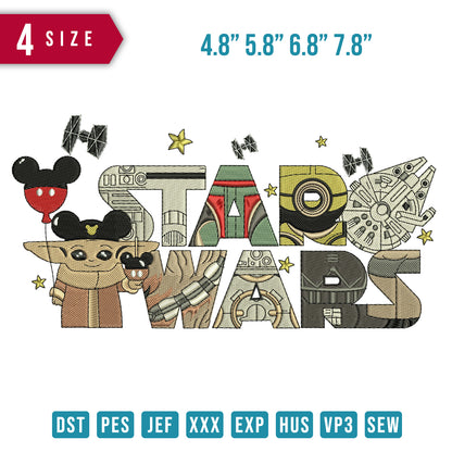 Starwars baby yoda mickey B