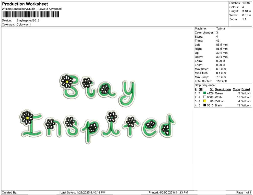 Stay Inspired B