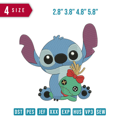 Stitch And doll