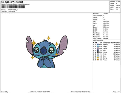 Stitch Cute B