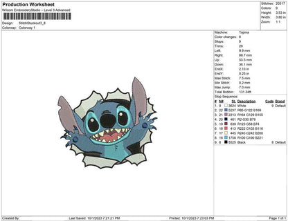 Stitch Stuckout